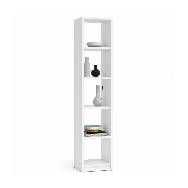 Houten boekenkast N01 wit