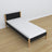 Sommier en pin Nizio pour lit simple – base durable