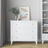 Chest of drawers 3S wooden white – open drawers, spacious storage compartments