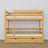 Stapelbed houten naturel grenen – details verbindingen en ladder, kinderkamer
