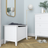 Houten kist Scandi wit