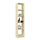 Wooden shelf N01 clear pine
