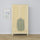 Pine wardrobe 2D1S Scandi clear pine