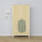 Tweedersdeurskast met lade van grenenhout transparant grenen – slaapkamer, Scandinavische stijl