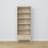 Boekenkast met lade eiken gewit eiken 80 cm – woonkamer en werkkamer, Scandinavische stijl