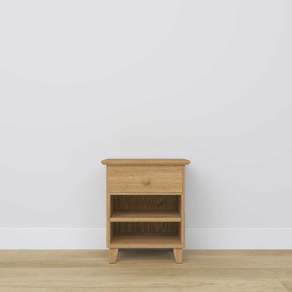 Table de chevet z tiroir N02 en chêne chêne naturel – chambre, style scandinave