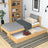 Lit pin naturel z tiroir – rangement spacieux, en bois, pour enfants Nizio