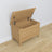 Oak chest Scandi oak natural