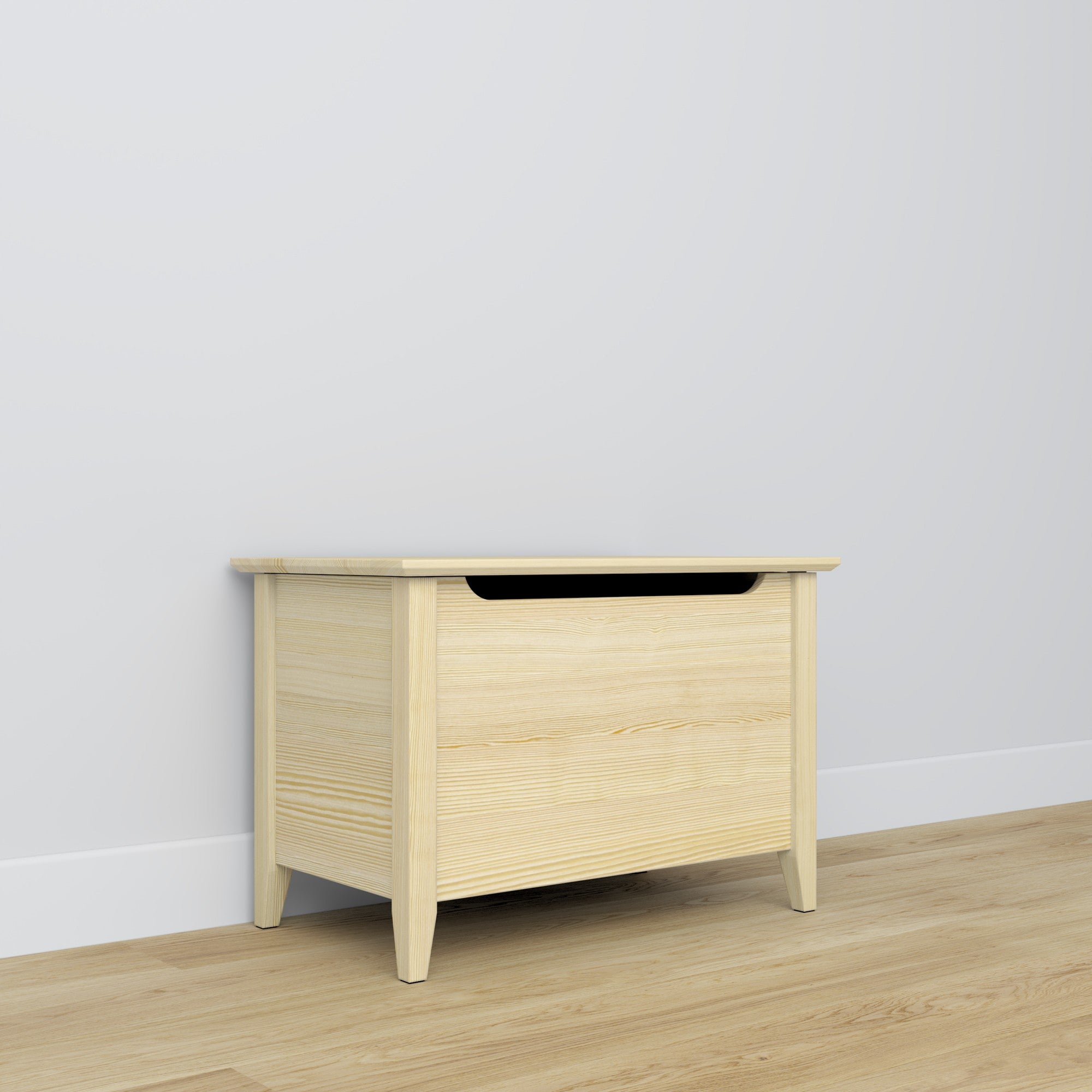 Pine chest Scandi clear pine
