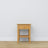Pine bedside table 1S N01 Scandi natural pine