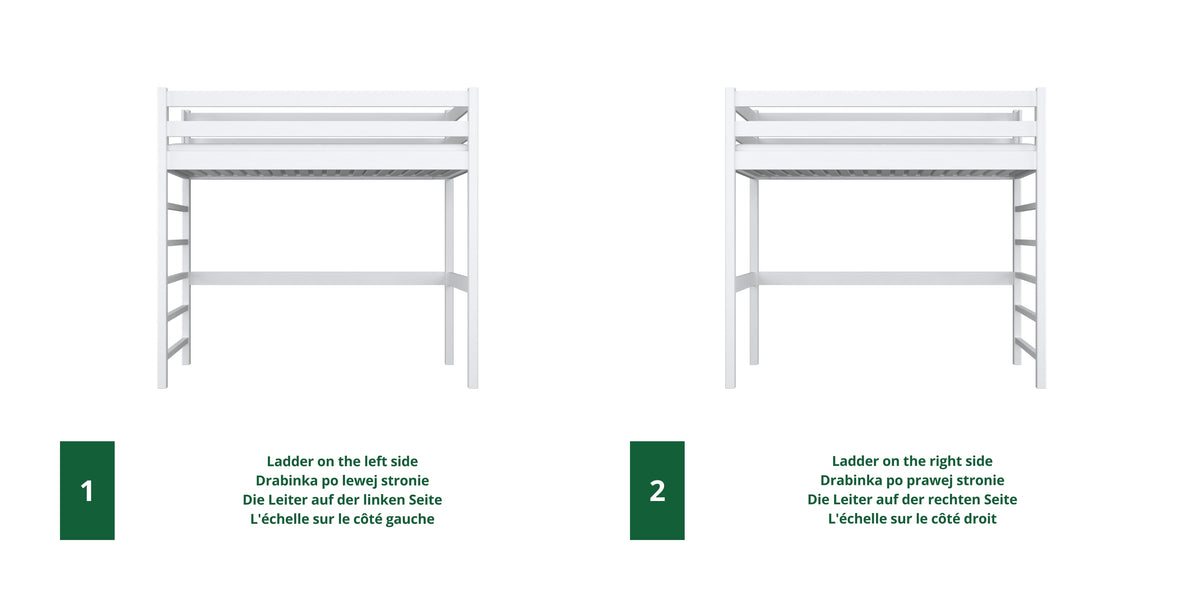 Hoogslaper N01 RAL/NCS – houten, kleur afgestemd op interieur, Nizio Home