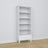Bookcase 1S wooden white – open drawer, storage for small items