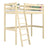 Hoogslaper houten transparant grenen – kinderkamer, massief hout, scandi stijl