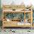 Barrière de protection pin naturel – en bois, vue frontale, Nizio Home