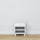 bedside table 1S N02 Scandi wooden in custom RAL/NCS color – solid wood, Nizio