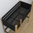 Houten hoogslaperbed zwart-eiken – details verbindingen en ladder, Nizio Home