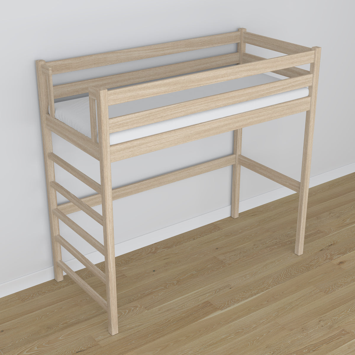 Grenen frame Nizio voor hoogslaper – duurzame basis