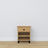 Table de chevet z tiroir N02 en chêne chêne naturel avec noir – chambre, style scandinave