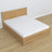 Tweepersoonsbed met lade van eikenhout naturel eiken – bergruimte en functionaliteit