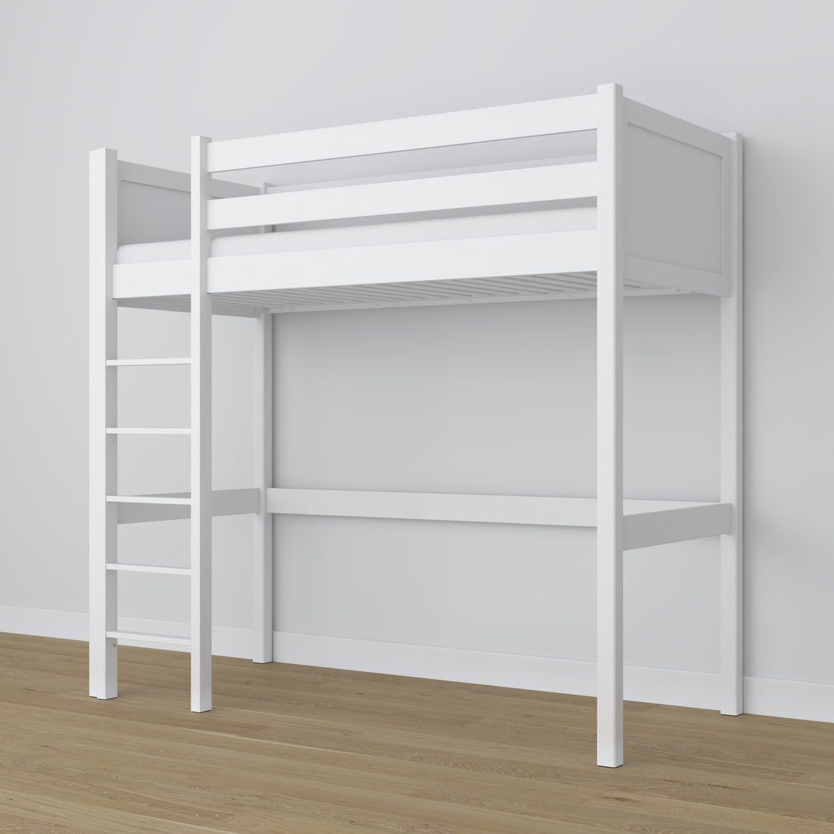 Grenen frame Nizio voor hoogslaper – duurzame basis