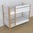 Stapelbed wit-eiken in kinderkamer – scandi inrichting, houten