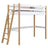 Hoogslaper houten wit-eiken – kinderkamer, massief hout, scandi stijl