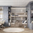 Stapelbed met lade gewit eiken van eiken – Scandinavisch design, Nizio