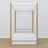 Bed wit-eiken met hemel – lade open, houten, Nizio Home