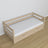 Oak sofa bed with drawer bleached oak – scandi child’s room arrangement