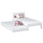 Lit simple avec tiroir pour matelas N02 en bois dans la couleur sur commande RAL/NCS – bois massif, Nizio