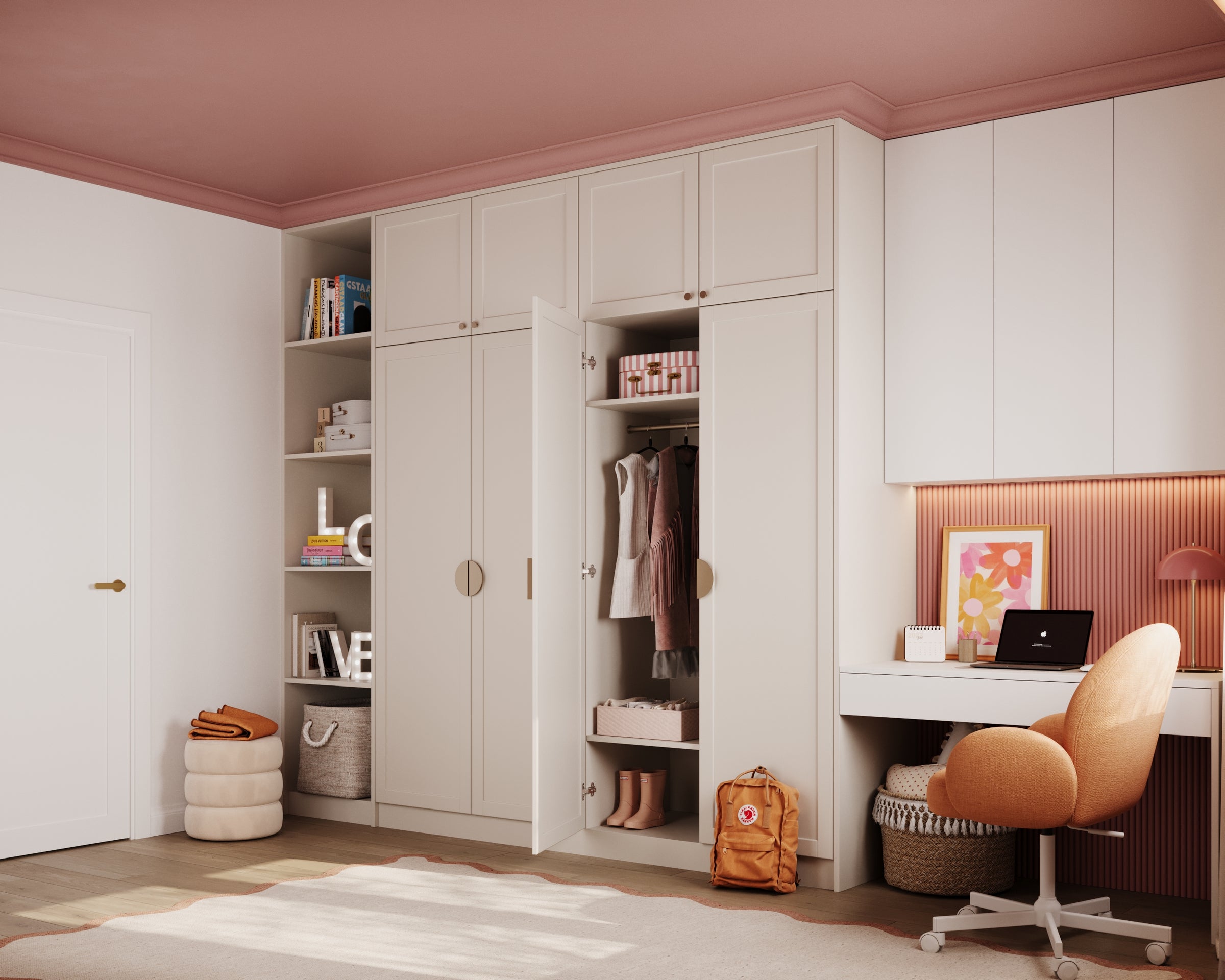 Façade en chêne