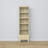 Bookcase with drawer pine clear pine 57 cm – living room and office, Scandinavian style