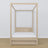 Bed gewit eiken met hemel – lade open, eiken, Nizio Home