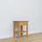 Pine bedside table 1S N01 Scandi natural pine