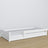 Wooden low bed N02 white