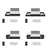 Tweepersoonsbed zwart met eiken met lade in de slaapkamer – Scandinavische inrichting