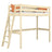 Hoogslaper houten transparant grenen – kinderkamer, massief hout, scandi stijl