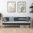 Slaapbank houten zwart-eiken – kinderkamer, Scandinavische stijl Nizio