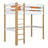 Hoogslaper houten wit-eiken – kinderkamer, massief hout, scandi stijl