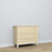 Chest of drawers 3S pine clear pine – tabletop and details, high quality by Nizio Home