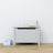 Chest wooden grey – storage and seating, Scandinavian style by Nizio