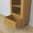 Pine display cabinet 1S 57 Scandi natural pine