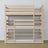 Driepersoonsbed gewit eiken – ladder en veiligheidsbarrières, houten