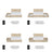 Tweepersoonsbed gewit eiken met lade in slaapkamer – Scandinavische inrichting