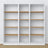 Bookcase white-oak – wooden joints, close-up of workmanship quality