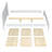 Tweepersoonsbed grijs – lattenbodem houten, Nizio Home