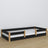 Laag bed houten zwart-eiken – details van verbindingen, Nizio Home