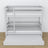 Stapelbed houten grijs – afmetingen en schema met matraslade