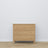 Chest of drawers 3S oak natural oak 105 cm in bedroom – Scandinavian arrangement