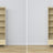 Vitrinekast 1S 57 transparant grenen – scharnieren glazen deuren, grenenhouten, close-up